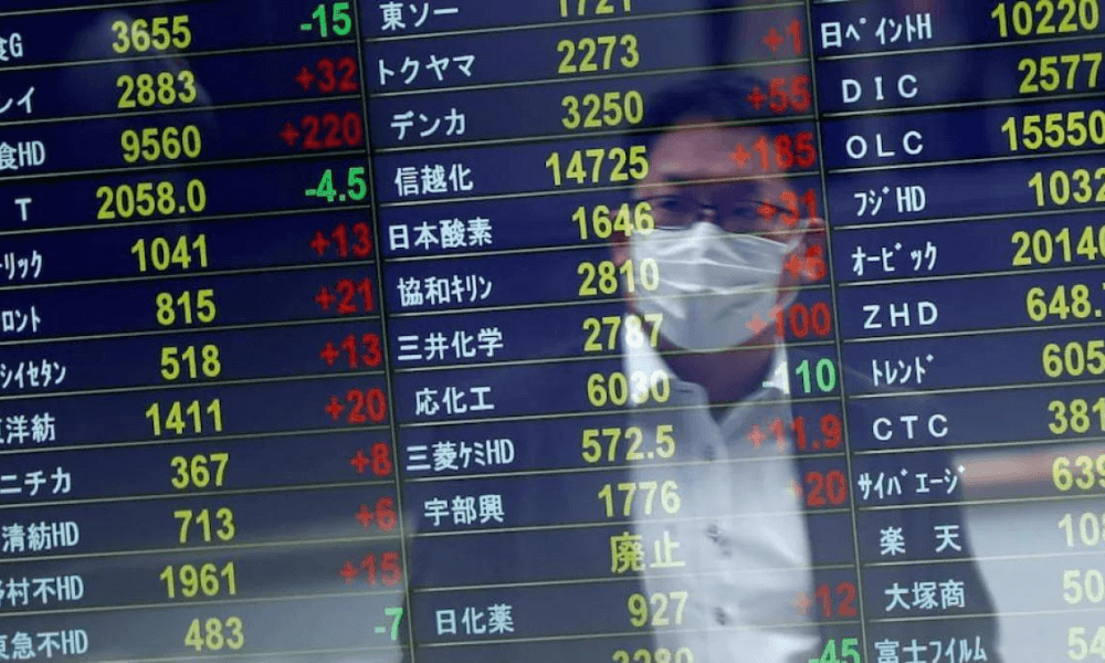 Asian Shares Fall On Inflation, Recession Concerns; Oil Skids